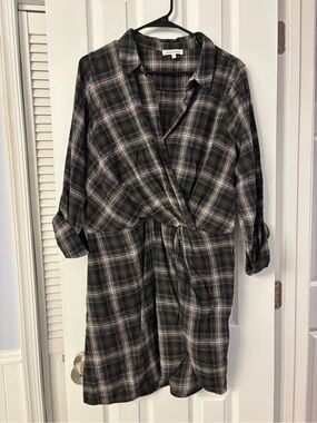 Heartloom Flannel Plaid Dress
